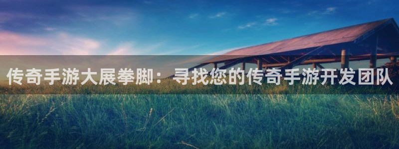 恒盛娱乐平台：传奇手游大展拳脚：寻找您的传奇手游开发团队