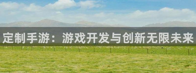 恒盛娱乐注册：定制手游：游戏开发与创新无限未来